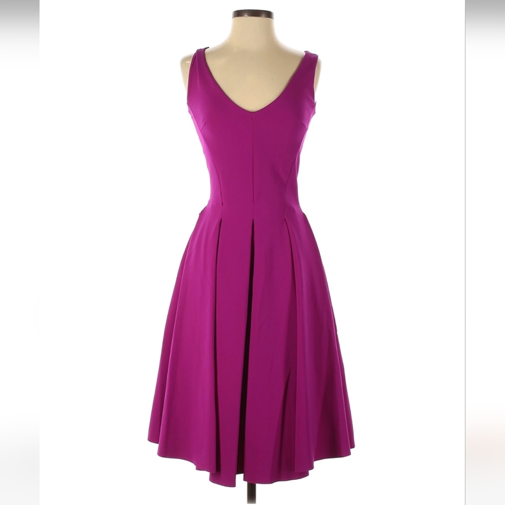La Petite Robe by Chiari Boni Magenta Corie Dress Size 42 (IT) Medium or 6